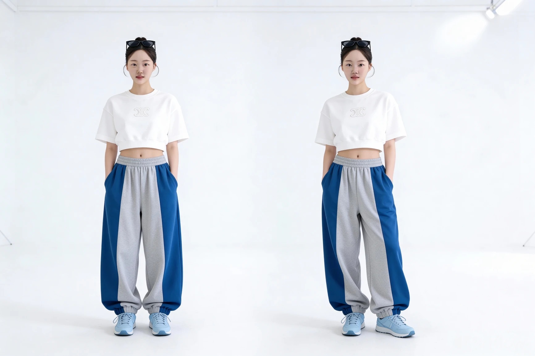 의류 피팅 이미지 목업